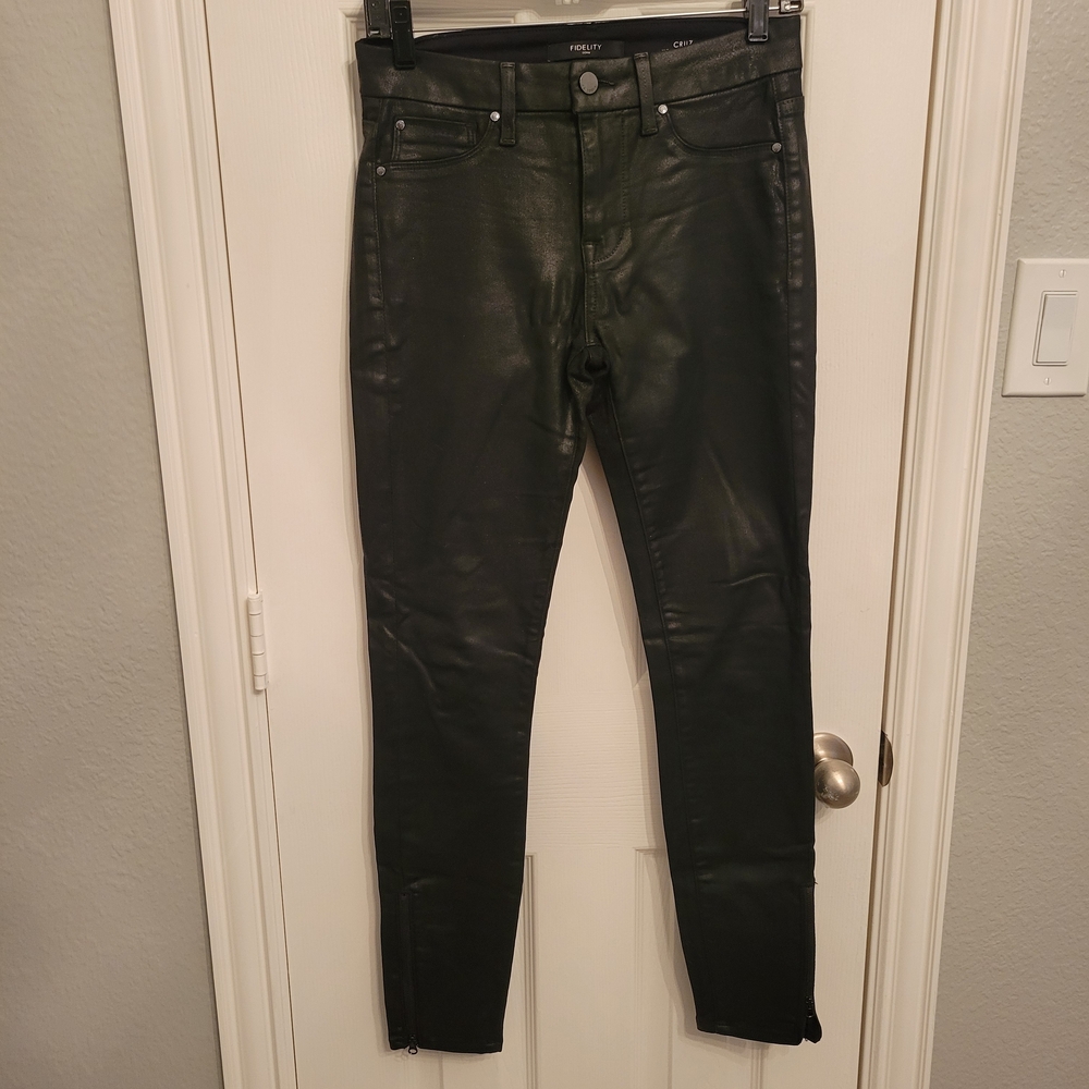 Fidelity Denim Women's Black High-Rise Jeans